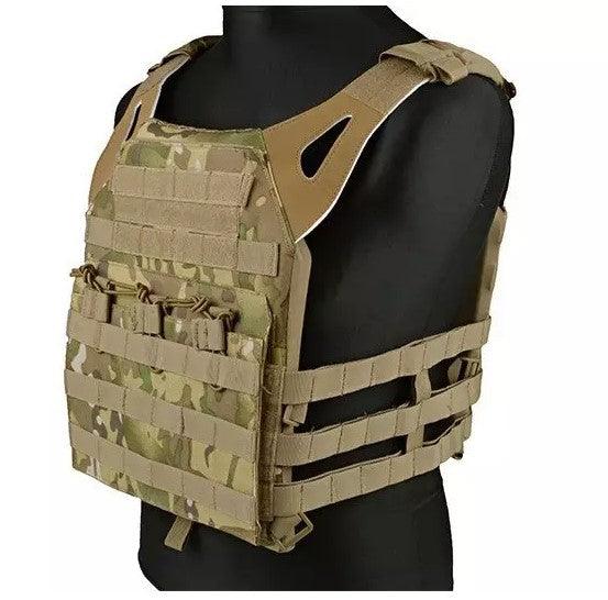 GFC Taktisk Vest - Jump-type Plate Carrier - Multicam - gameon.eu