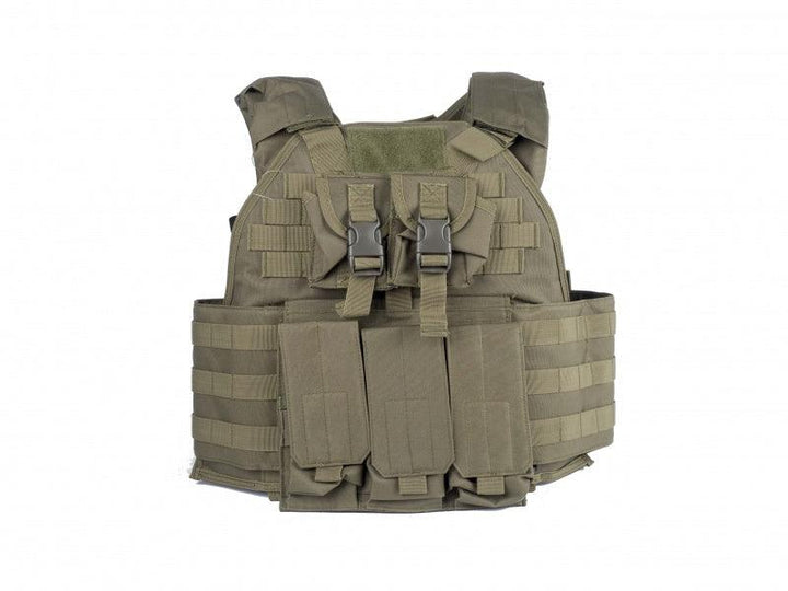 GFT - Plate Carrier MOLLE Vest - Olive - gameon.eu