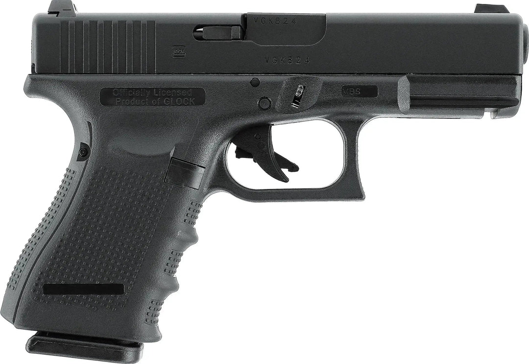 GLOCK 19 Gen4 Gass Softgun med Blowback - Game-On.no