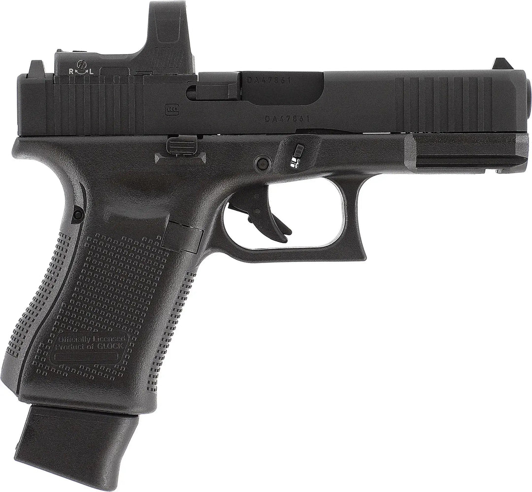 GLOCK 19 Gen5 MOS Softgunpistol med Blowback - Pakkesett - Game-On.no