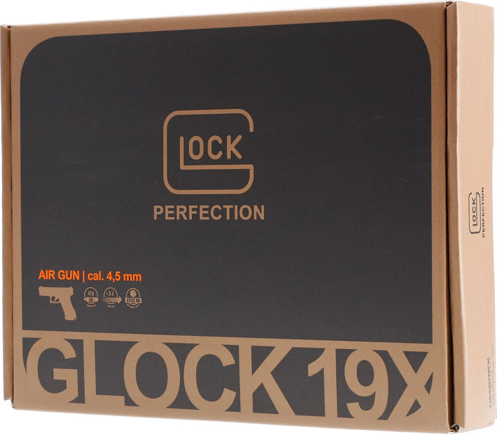 Glock 19X Coyote - 4.5mm Luftpistol med Blowback - gameon.eu