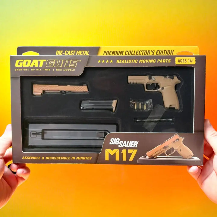 Goatguns - Mini Sig Sauer M17 Pistol - Coyote Tan - Replika Modell - Game-On.no