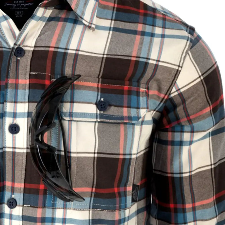 Helikon Tex - GreyMan Skjorte Nylon Sorona - Tru Grey Checkered - Game-On.no
