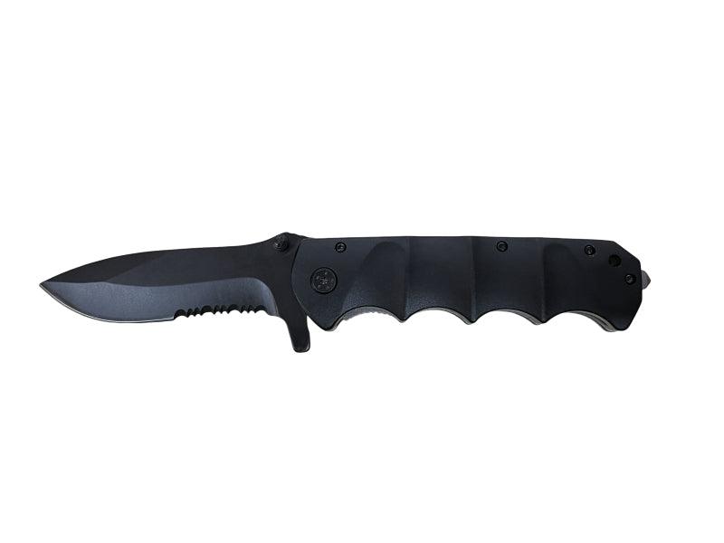 Heavy Duty Taktisk Kniv - Svart - gameon.eu