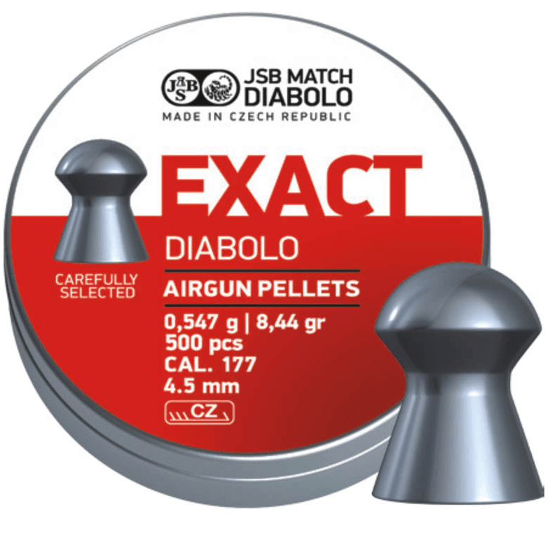 JSB Exact - 4.52mm - 500stk - gameon.eu