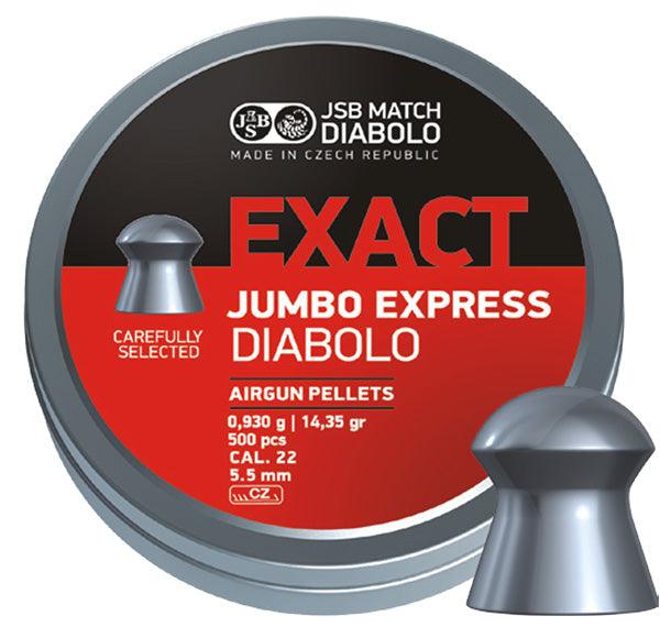 JSB Jumbo Exact Express - 5.52mm - 250stk - gameon.eu