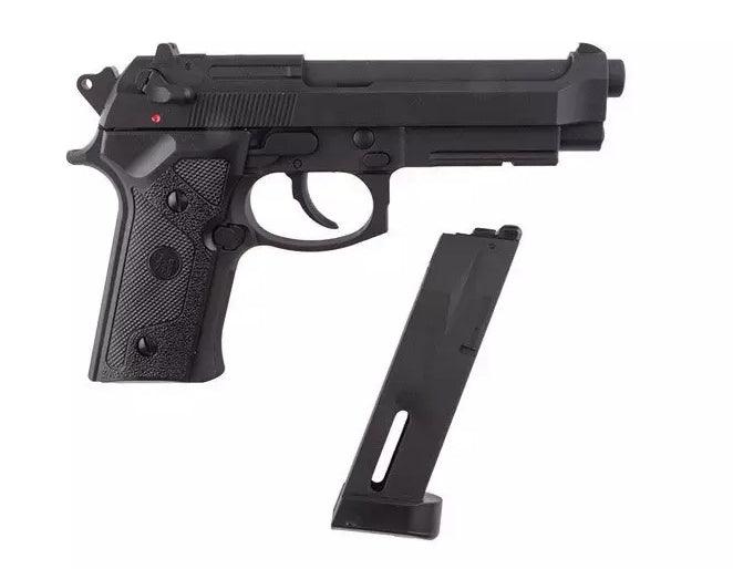 KJW - M9 CO2 Drevet Airsoft Replika med Blowback - Full metall - Game-On.no