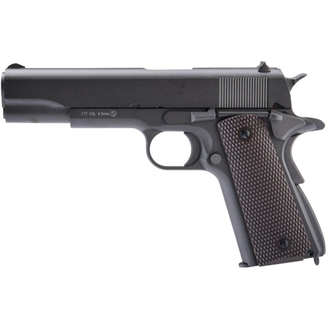 M1911 CO2 -ohjattu ilma -ase iskulla - 4,5 mm BB