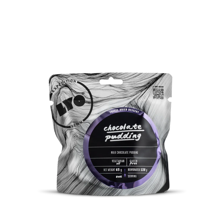 LYOFOOD Sjokoladepudding – Glutenfri turdessert med melk og ekte sjokolade - Game-On.no