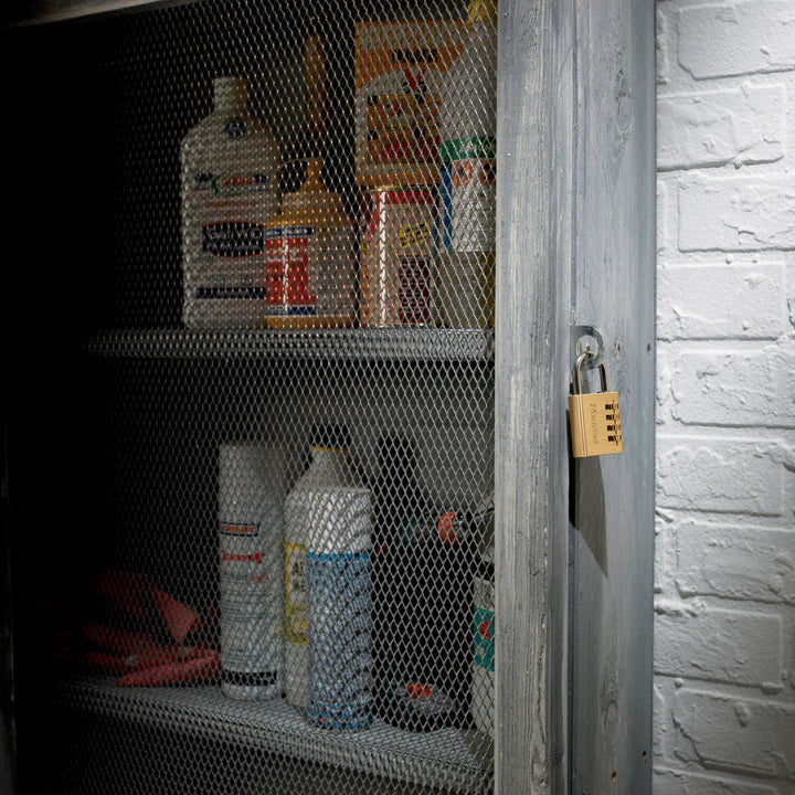 MasterLock - 4‑Sifret Kombinasjonslås i Messing - 40mm - Game-On.no