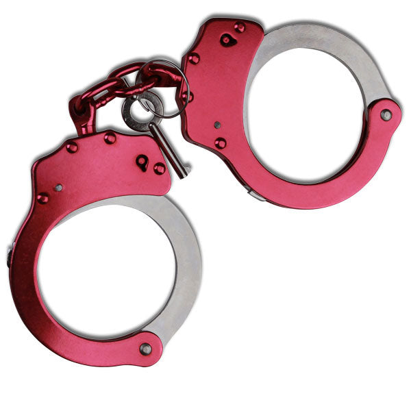 MTech USA - Håndjern i Karbonstål med Dobbel Lås - Game-On.no