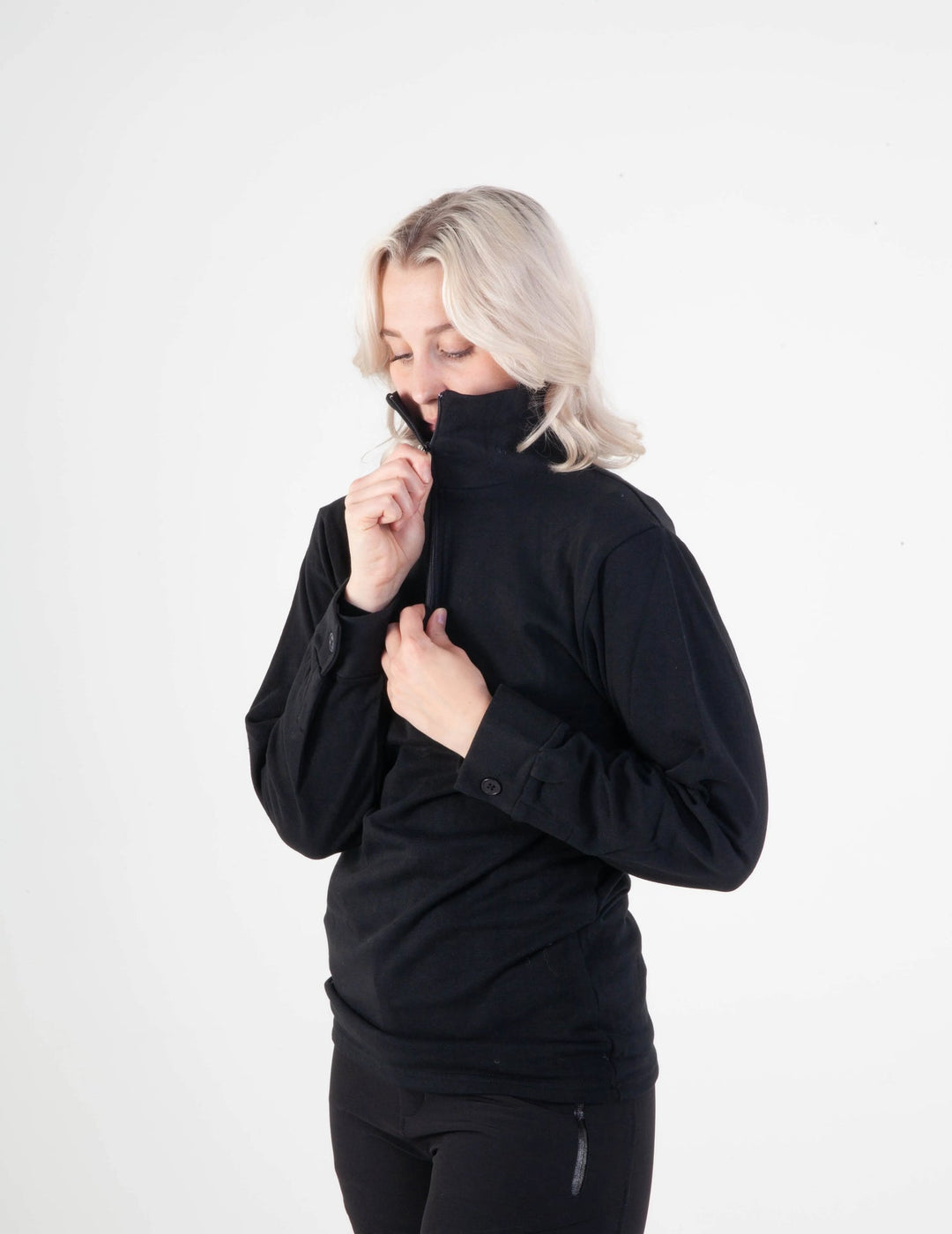 Norsk Feltskjorte - Sort - Game-On.no