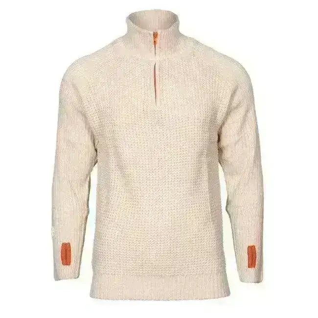 Norskprodusert Villmark Genser - Offwhite - Game-On.no