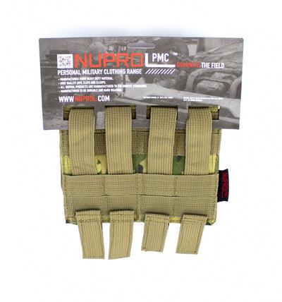 NP - Dobbel Magasinlomme til M4/M15/M16 Magasiner - Multicam - gameon.eu