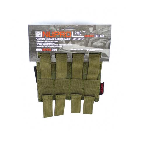 NP - Dobbel Magasinlomme til M4/M15/M16 Magasiner - Olive - gameon.eu