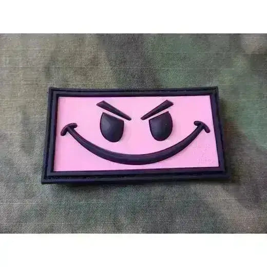 Patch - Evil Smile Rubber - Rosa - Game-On.no