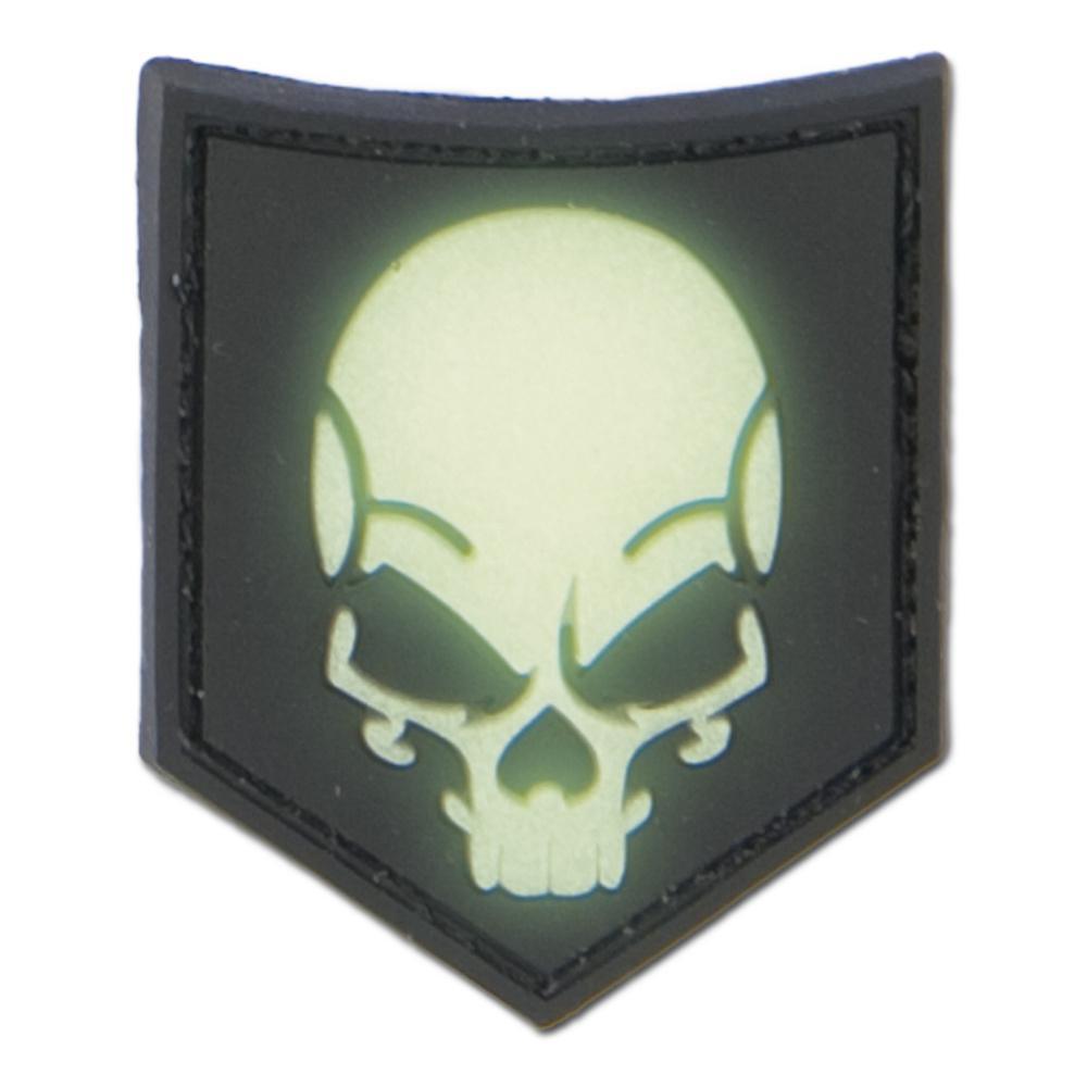 Patch - SOF Skull Rubber - Selvlysende - gameon.eu