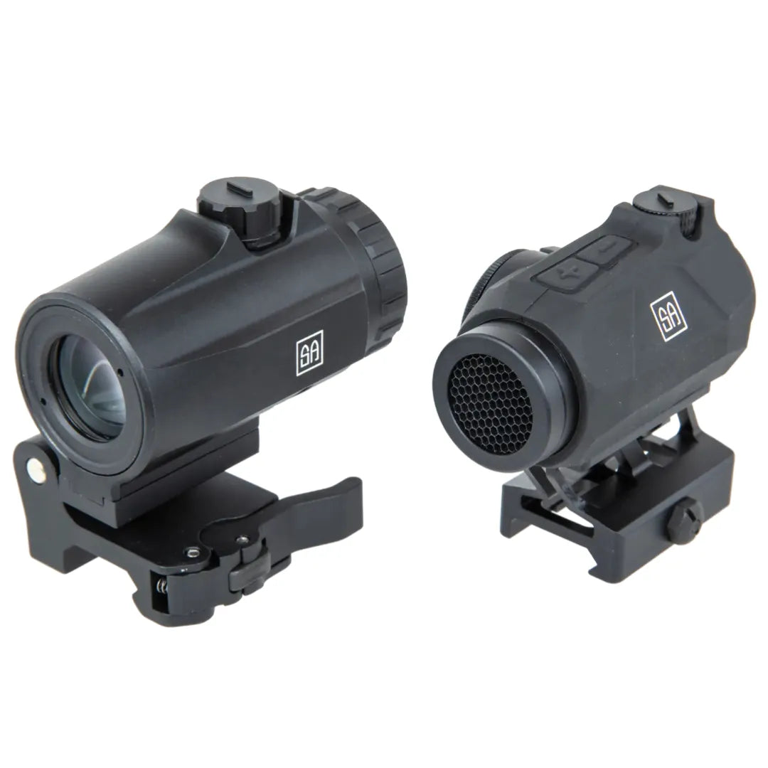 Rødpunktsikte og Førstørrer - Komplett Sett - HD Svart - Game-On.no