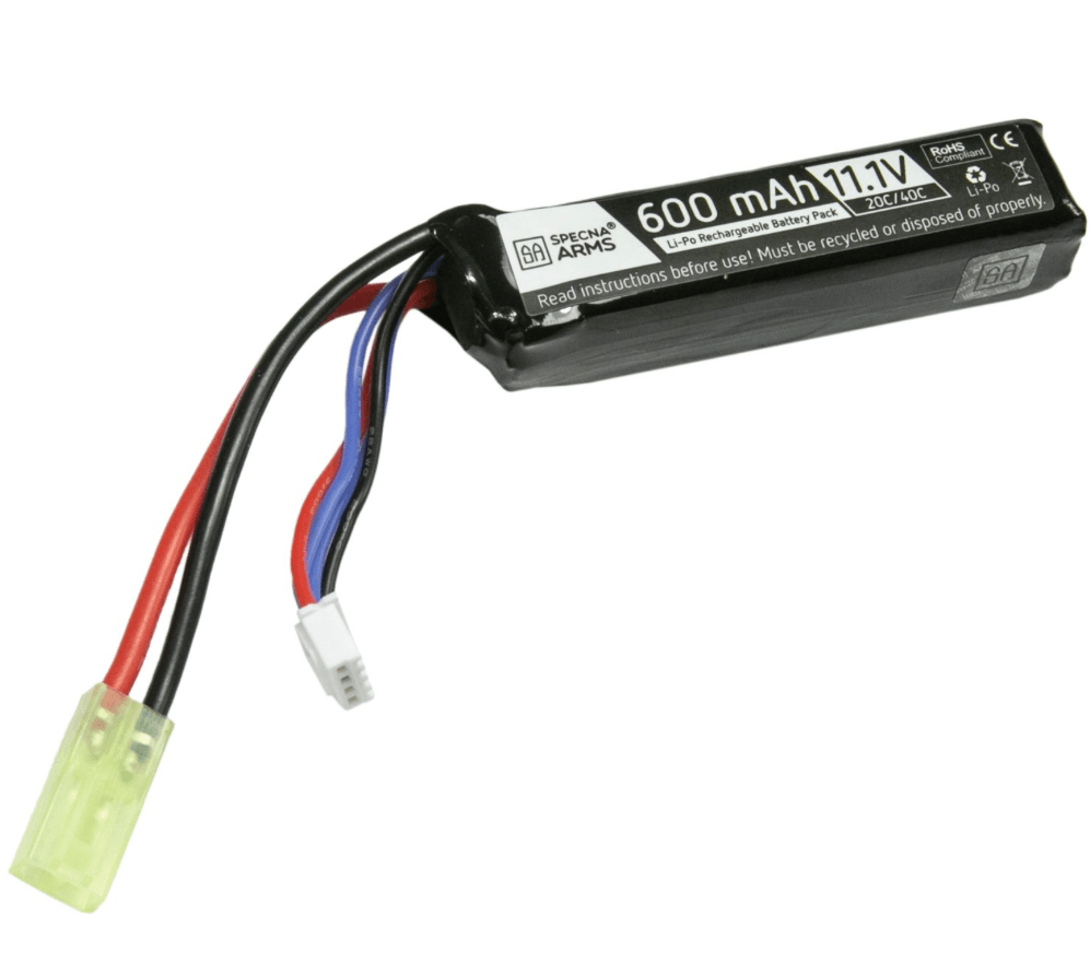 SA - Li-Po 11.1V 600mAh 20/40C Batteri til PDW - Mini Tamiya - gameon.eu