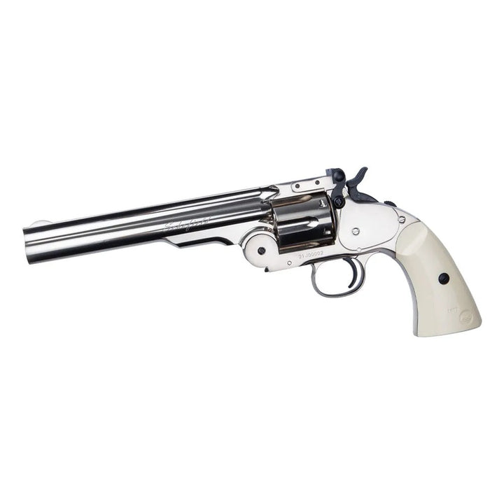 Schofield 6`- ilma-aserevolveri - 4,5 mm pelletti - hopea