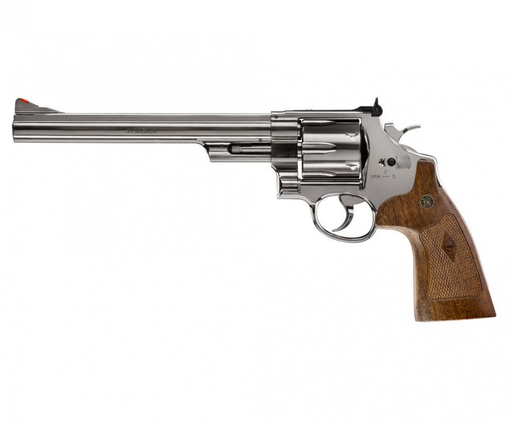 Smith & Wesson - M29 8 CO2 Drevet Softgun Revolver - Blå Polert - gameon.eu