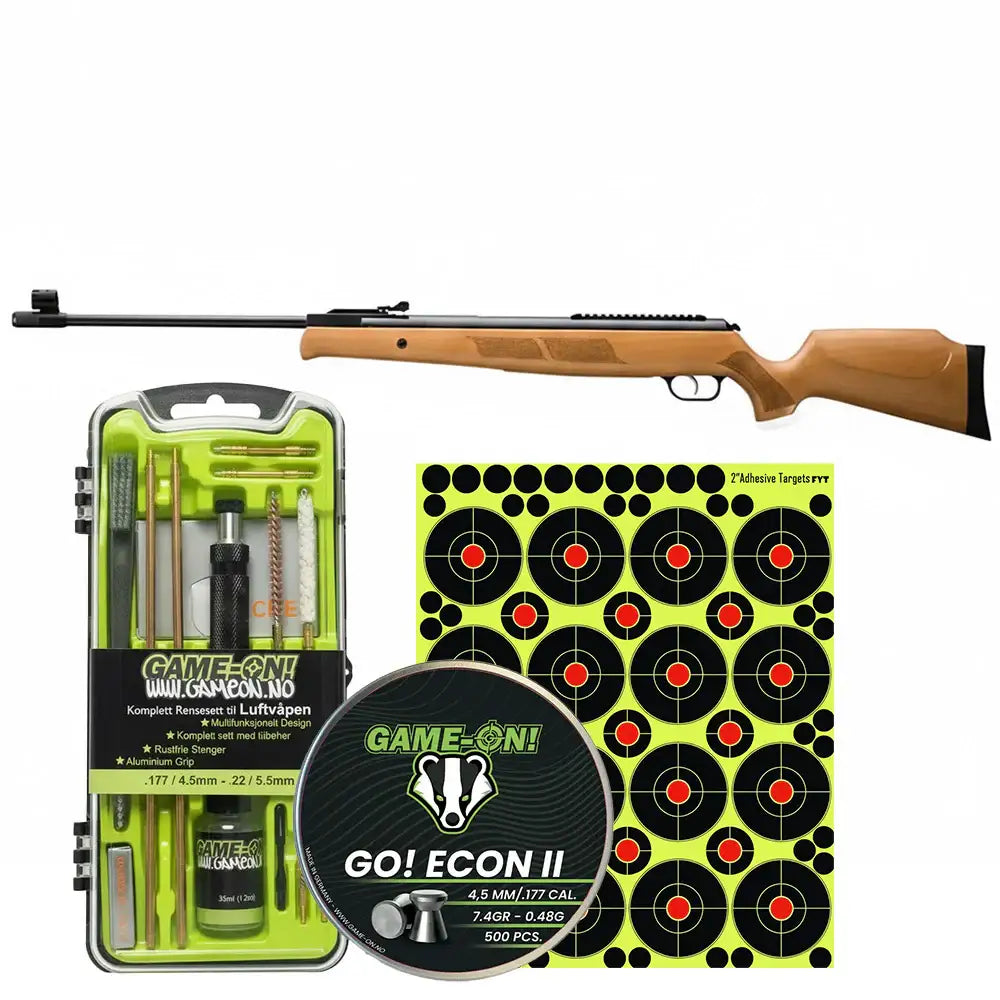 Snowpeak - GR1600 Gas Piston Luftgevær Pakkesett - Game-On.no