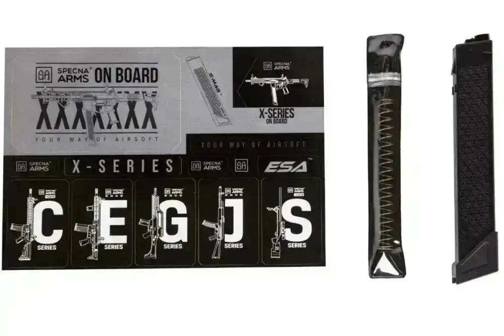 Specna Arms - FX01 FLEX Elektrisk Softgunrifle - Svart - Game-On.no