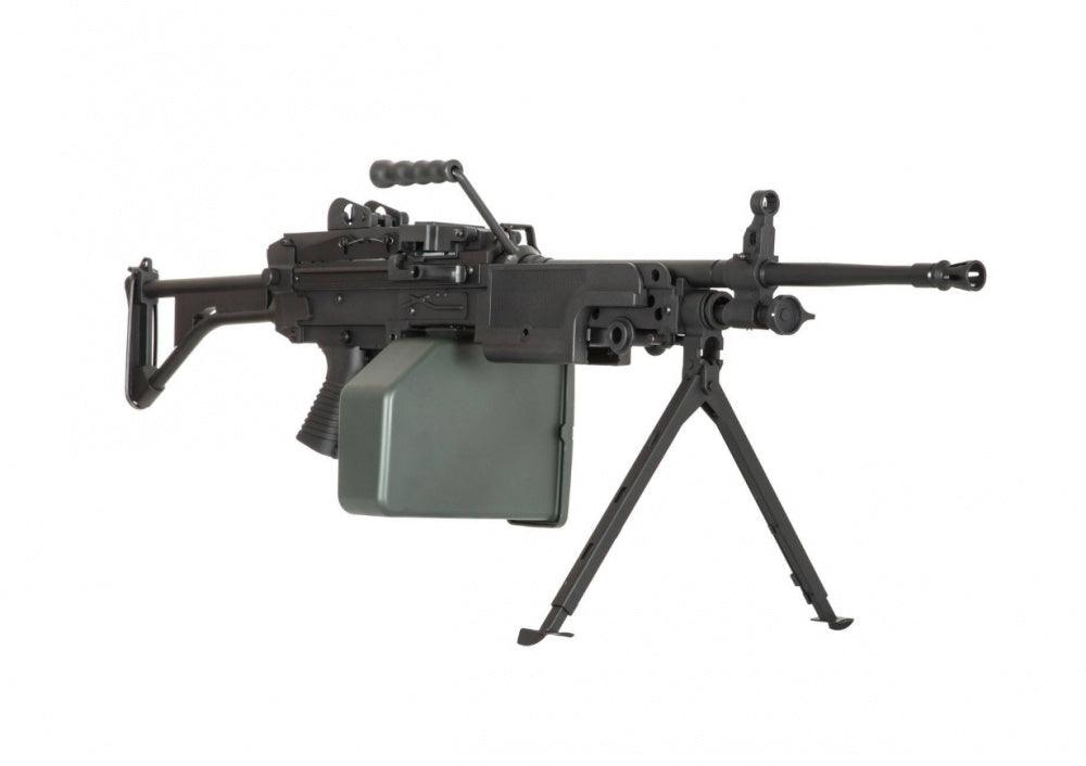 Specna Arms - M249 MK1 Core Elektrisk Maskingevær - Svart - gameon.eu