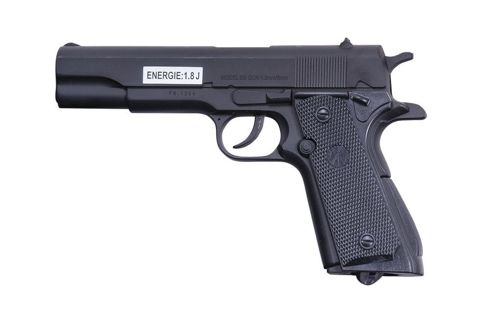 Tactical ops 1911 Co2 Drevet Softgunpistol - FS06 Uten Blowback - Game-On.no