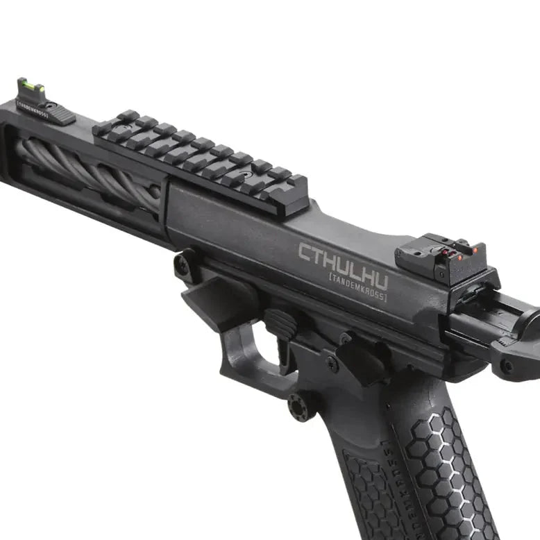 Tandemkross CTHULHU - Gassdrevet Softgun Pistol - Semi/Fullauto - Svart - Game-On.no