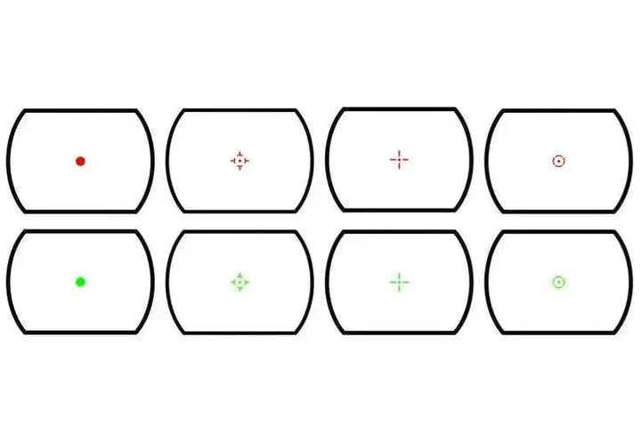 THETA - Spider Punktsikte - Rød/Grønn Retikkel - Game-On.no