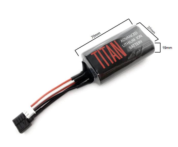 Titan 7.4v 3000mAh Li-Ion Batteri Brick - T-Plug/Deans - gameon.eu