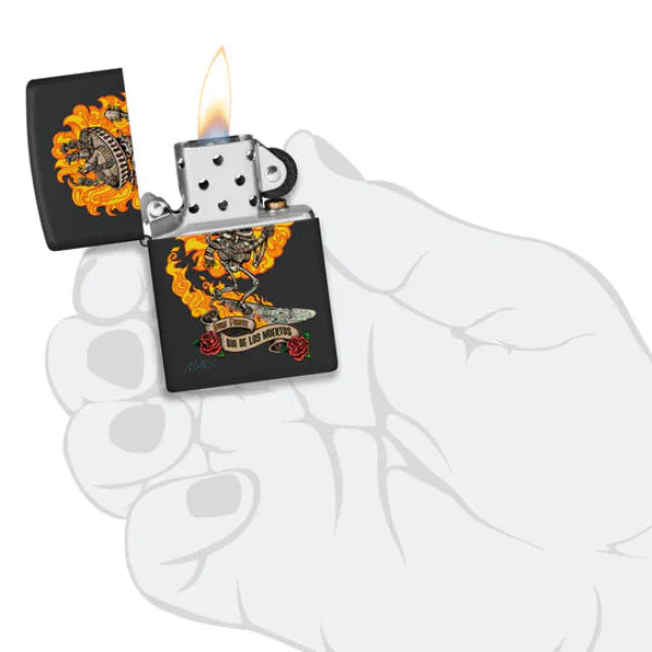 Zippo Rietveld Day of the Dead Lighter