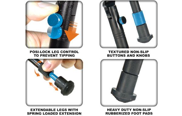 UTG - Tofot/Bipod med QD Løpsfeste - gameon.eu