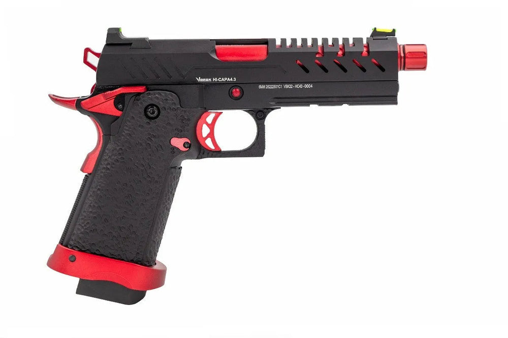 Vorsk - Hi-Capa 4.3 PRO - Gassdrevet Softgun Pistol med Blowback - Game-On.no