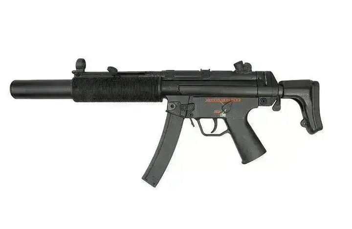 Warrior - PM5 SD6 Elektrisk Softgun Rifle - Full Metall - Game-On.no