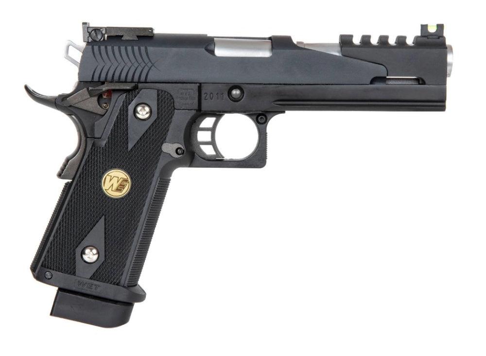 WE - Hi-Capa 5.1 Softgunpistol med Blowback - Full Auto - Game-On.no