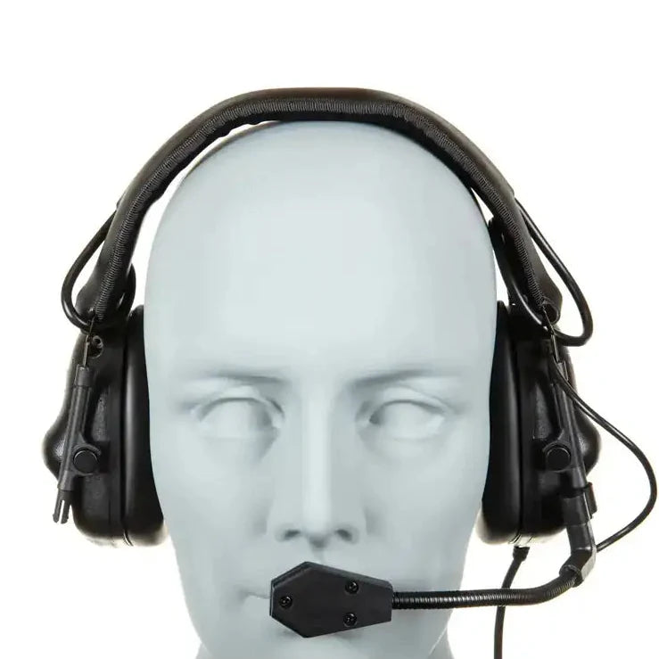 Wosport - HD-08 Gen. 5 - Taktisk Headset med Militær Plugg - Game-On.no