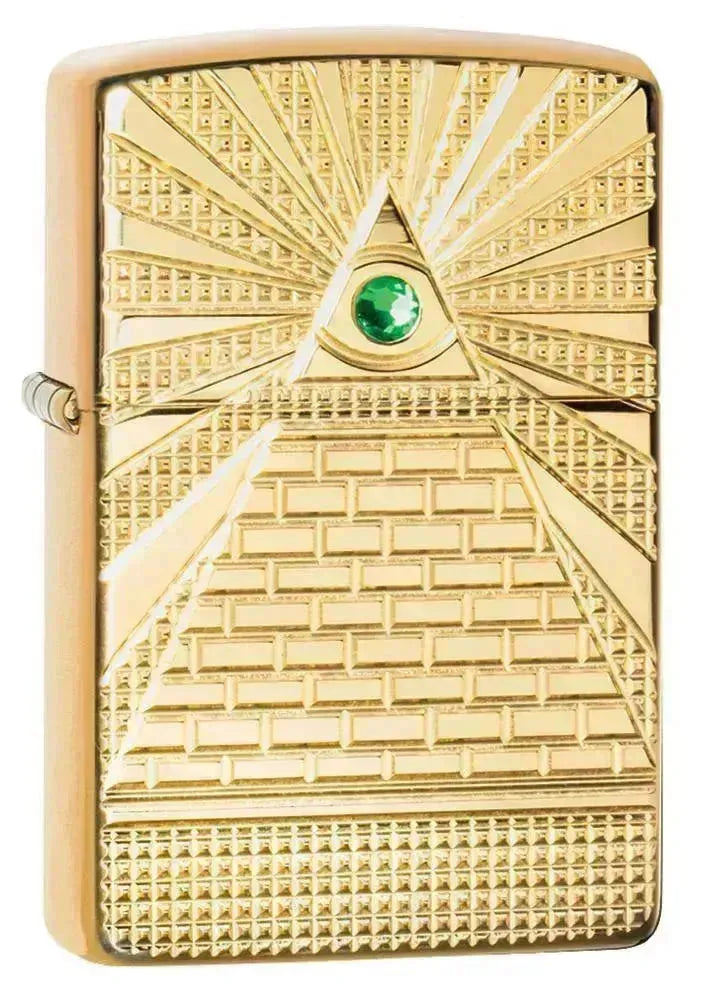 Zippo - Eye of Providence Design - Game-On.no