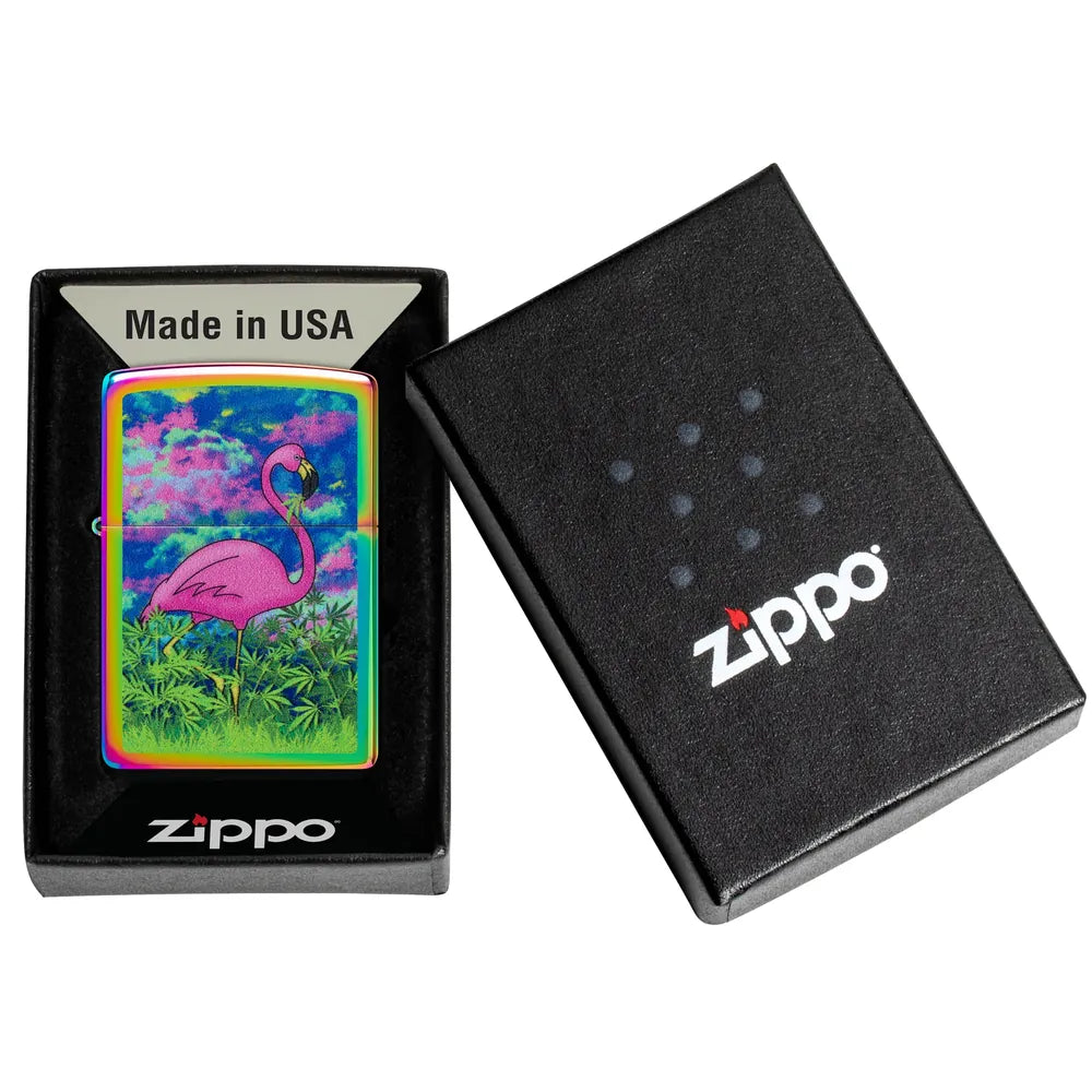 Zippo - Flamingo Fields Motiv - Lighter - Game-On.no