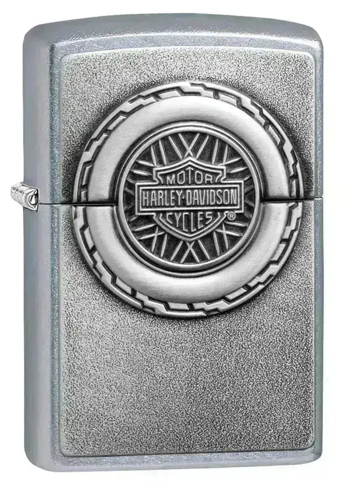 Zippo Lighter - Harley-Davidson® Silver - Game-On.no