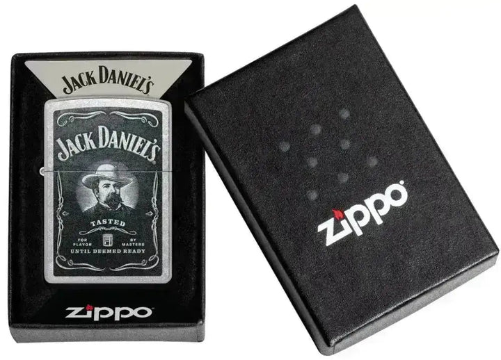 Zippo Lighter - Old School Jack Daniels - Game-On.no