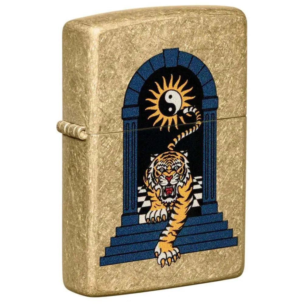 Zippo - Tiger Tattoo Design - Game-On.no